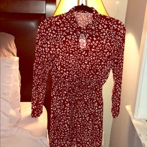 Red paisley tunic